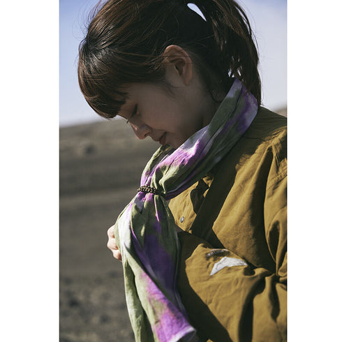CHAORAS Sports Tenugui / OLIVE & PURPLE